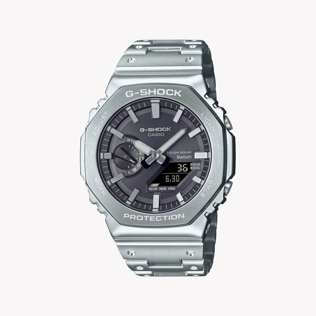 Casio G-Shock Men's Stainless Steel Silver Watch | Gm-B2100sd-1aer
