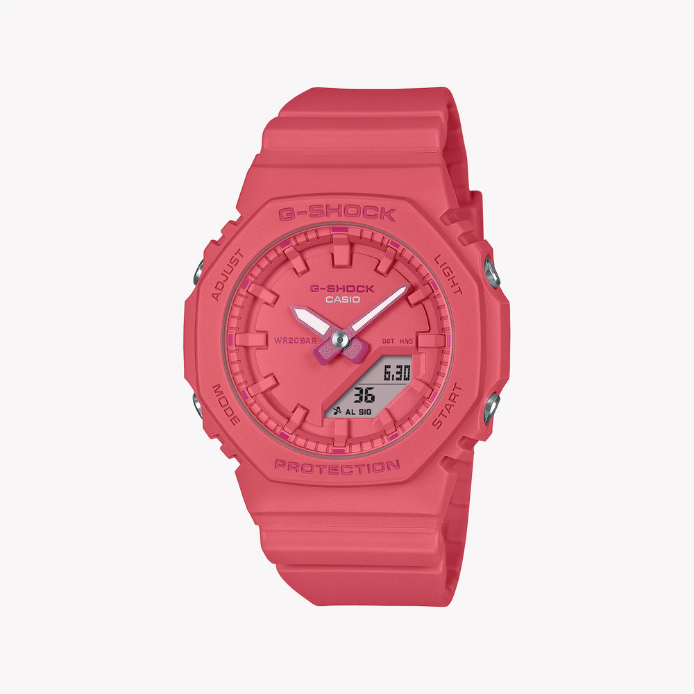 Casio G-Shock Men's Pink Resin Watch, Pink Dial | Gma-P2100-4aer by i-watch