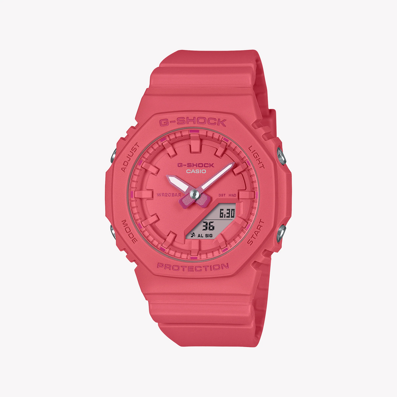 Casio G-Shock Men's Pink Resin Watch, Pink Dial | Gma-P2100-4aer by i-watch