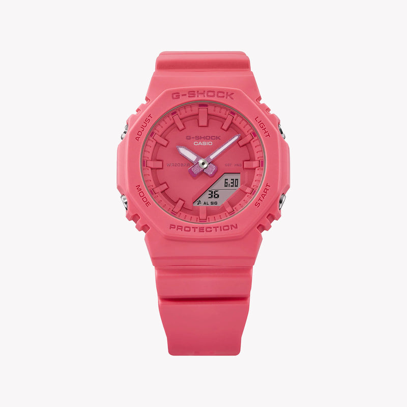 Casio G-Shock Men's Pink Resin Watch, Pink Dial | Gma-P2100-4aer by i-watch