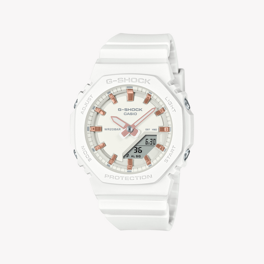 Casio G-Shock Women's White Resin Watch | Gma-P2100m-7aer