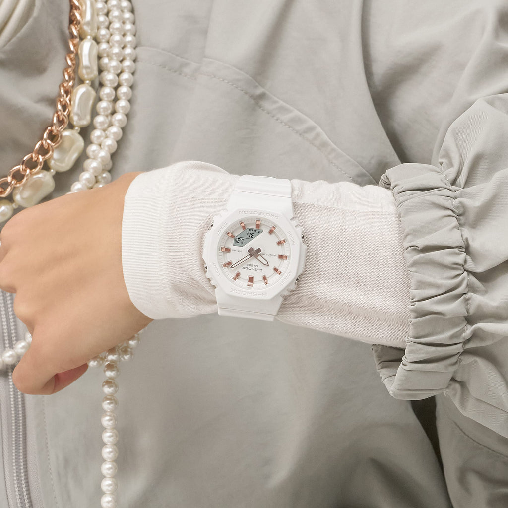Casio G-Shock Women's White Resin Watch | Gma-P2100m-7aer