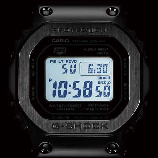 Casio Men's Stainless Steel Silver Watch | Gmw-B5000d-1er