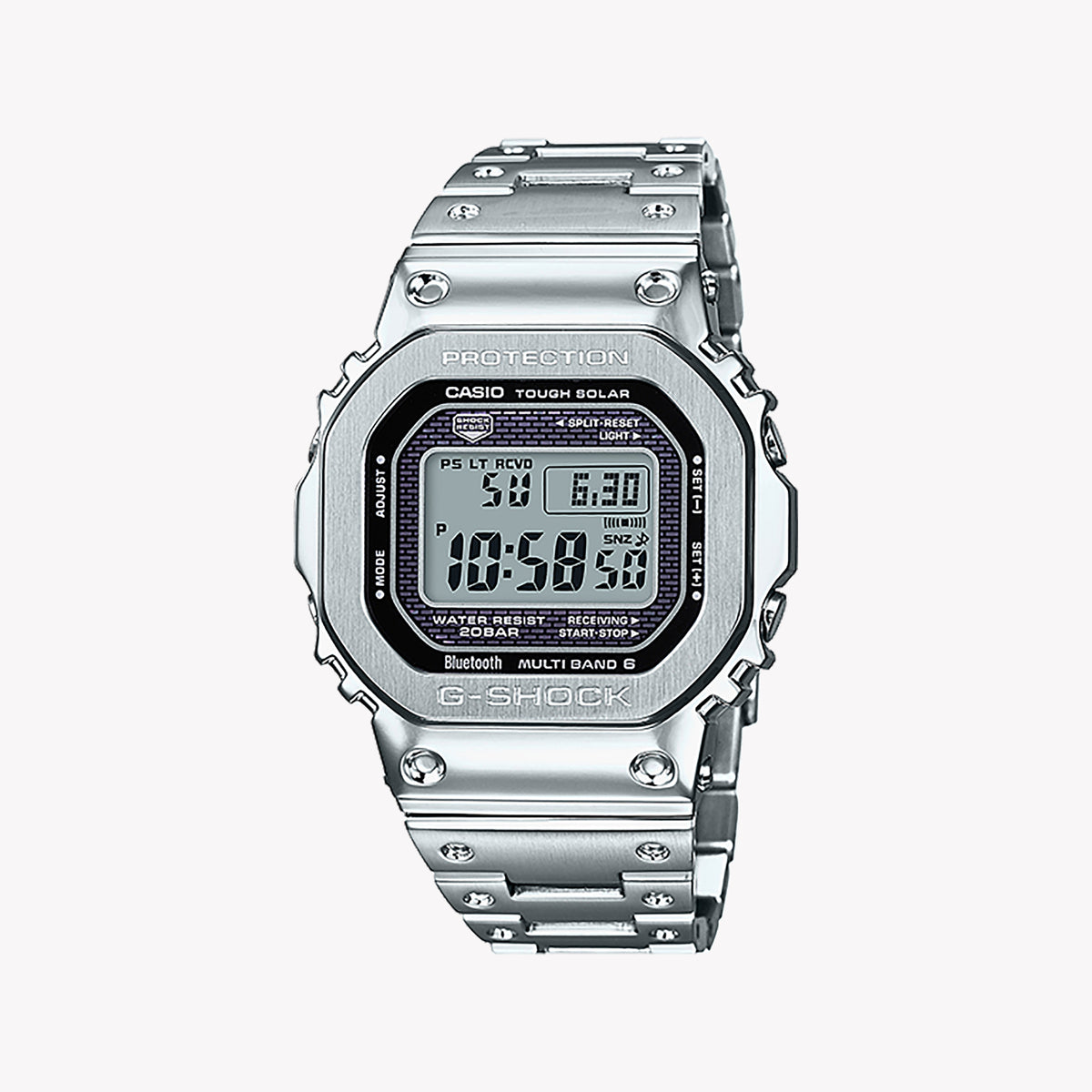 Casio Men's Stainless Steel Silver Watch | Gmw-B5000d-1er