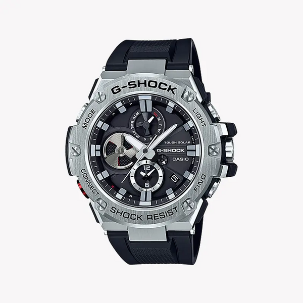 Casio G-Shock Men's Stainless Steel, Black Resin | Gst-B100-1aer