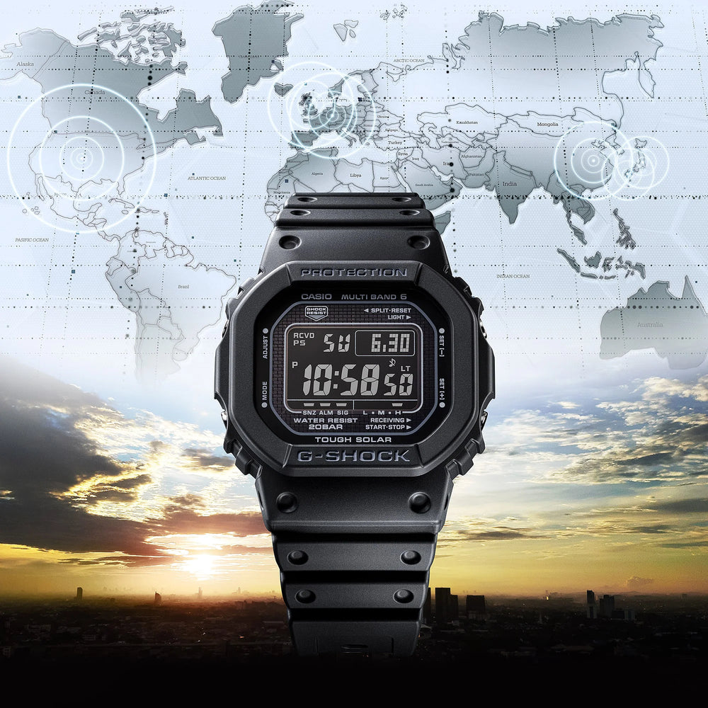 Casio Men's Stainless Steel Black | Gw-5000hs-1er by i-watch