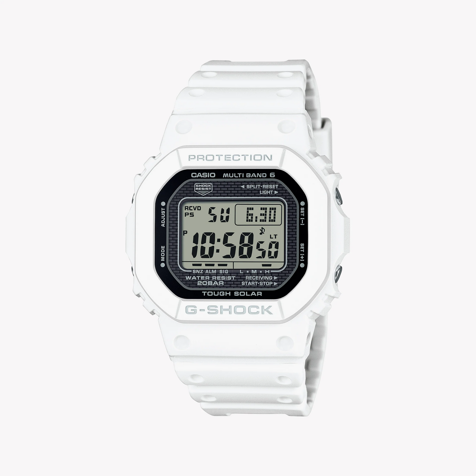 Casio Men's White Stainless Steel Watch | Gw-5000hs-7er by i-watch