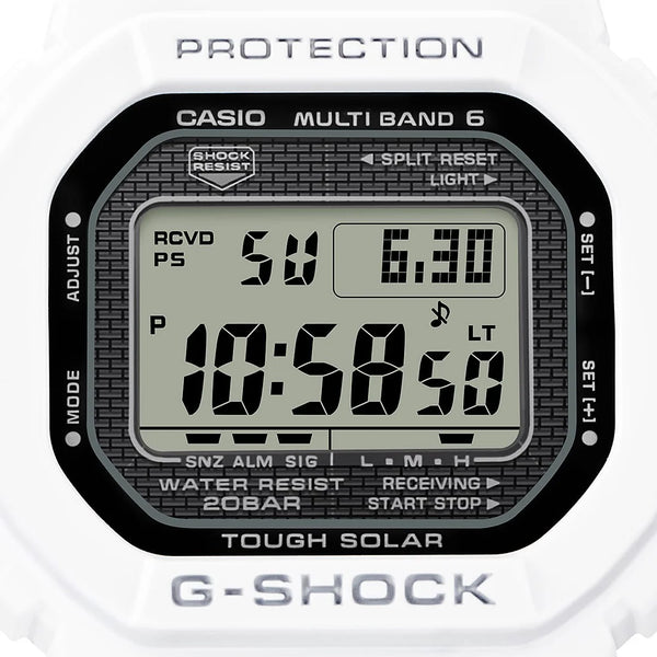 Casio Men's White Stainless Steel Watch | Gw-5000hs-7er by i-watch