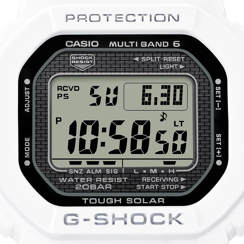 Casio Men's White Stainless Steel Watch | Gw-5000hs-7er by i-watch
