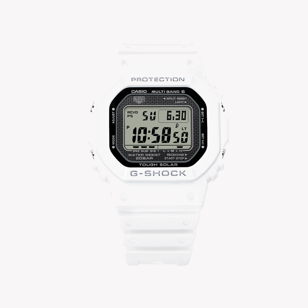 Casio Men's White Stainless Steel Watch | Gw-5000hs-7er