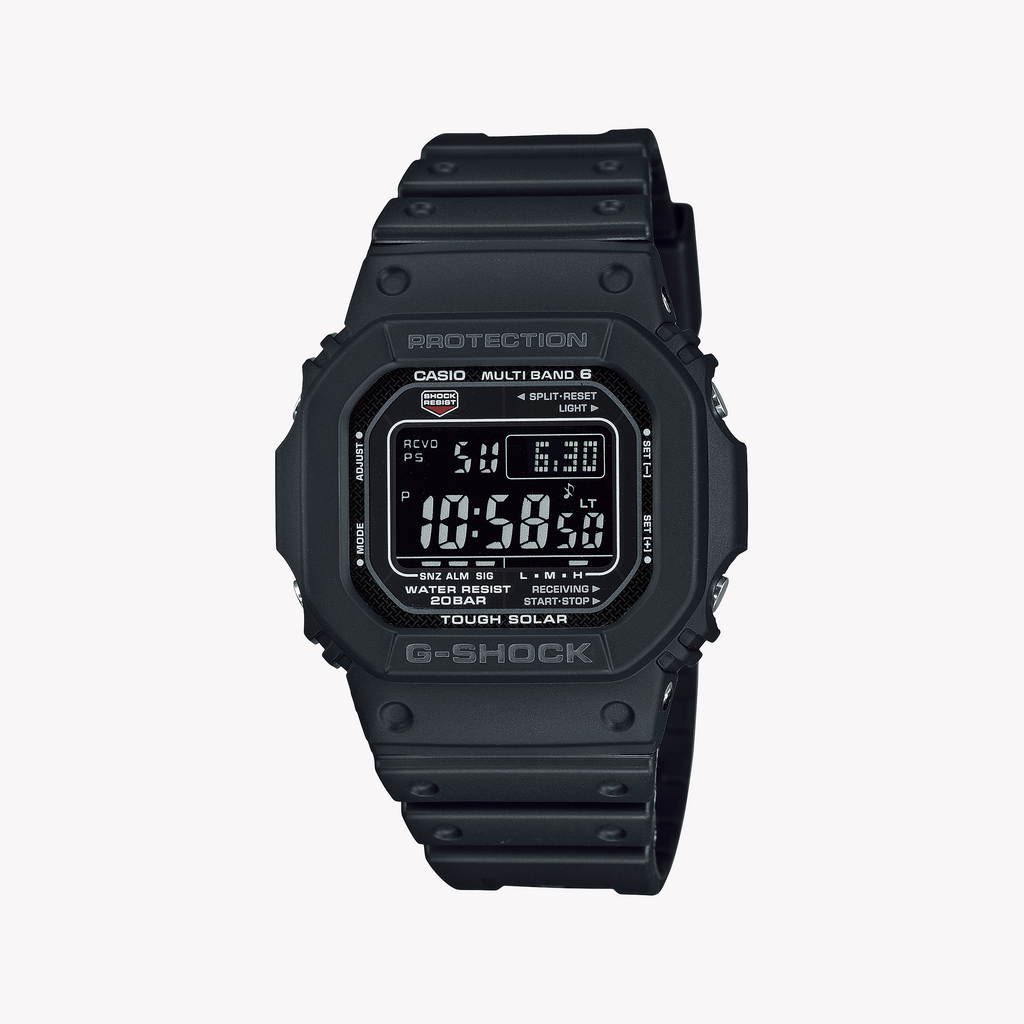 Casio Men's Black Resin Watch, Solar Movement | Gw-M5610u-1ber