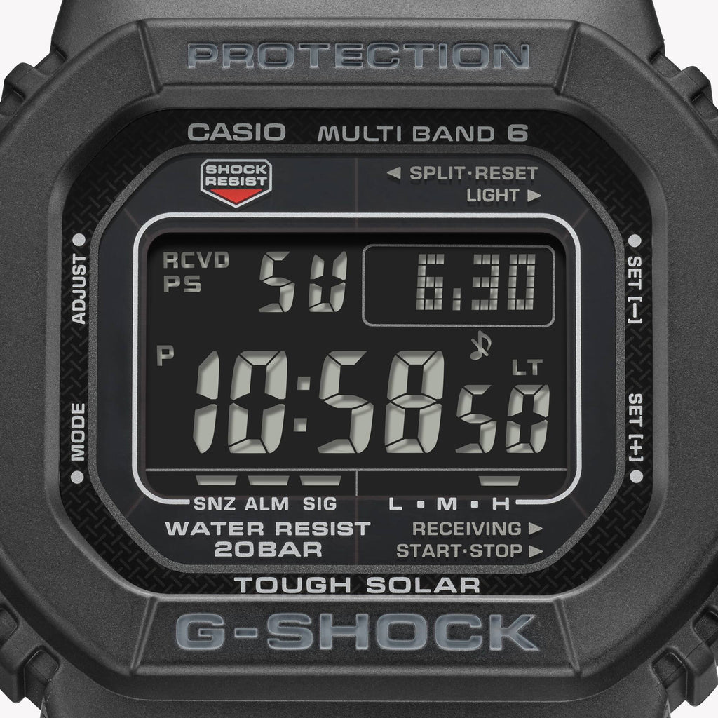 Casio Men's Black Resin Watch, Solar Movement | Gw-M5610u-1ber