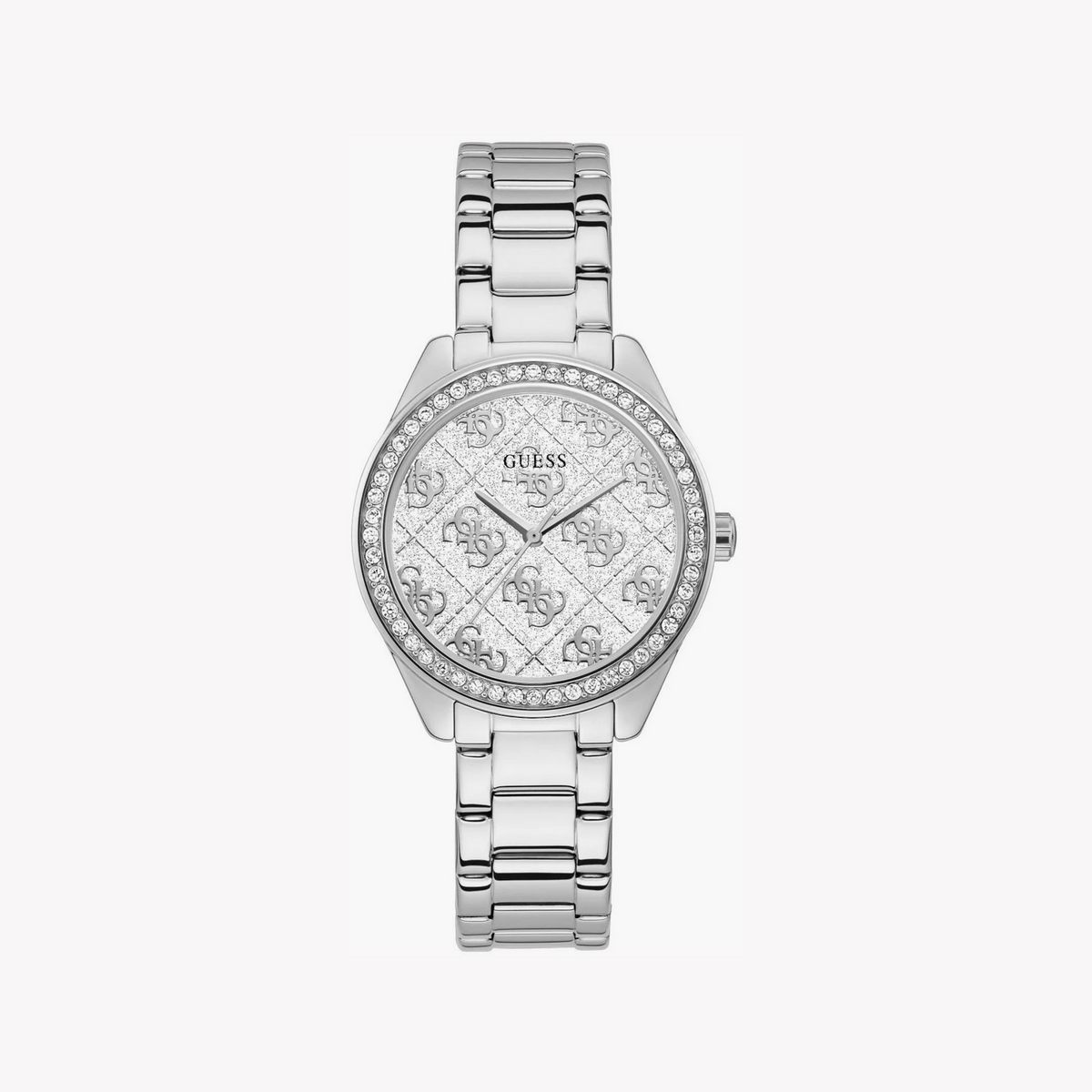 Guess Women's Silver Watch, Stainless Steel | Gw0001l1