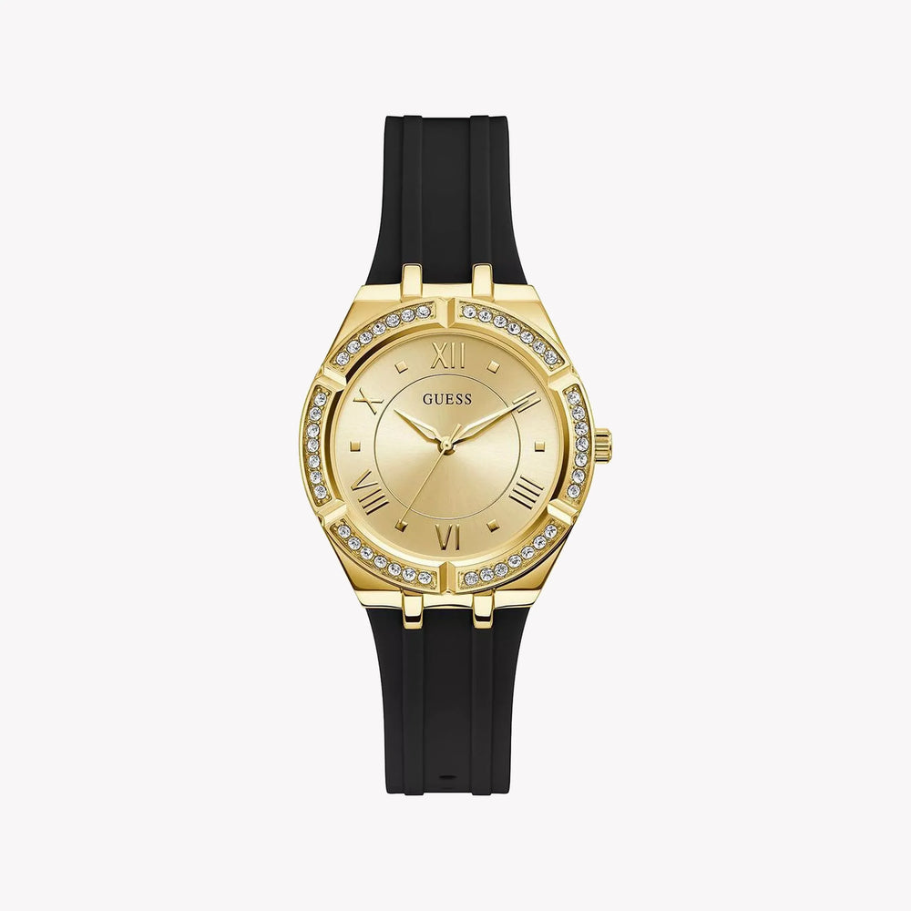 Guess Women's Gold/Black Quartz Watch | Gw0034l1 by i-watch