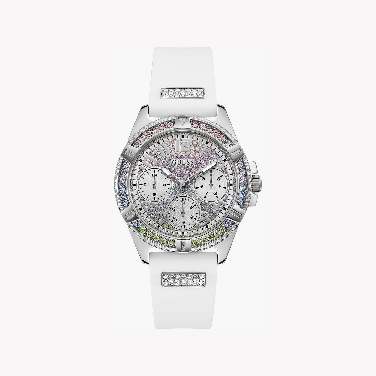 Guess Women's Silver/White, Multicolor | Gw0045l1