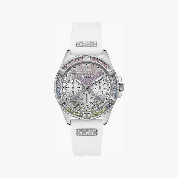 Guess Women's Silver/White, Multicolor | Gw0045l1 by i-watch