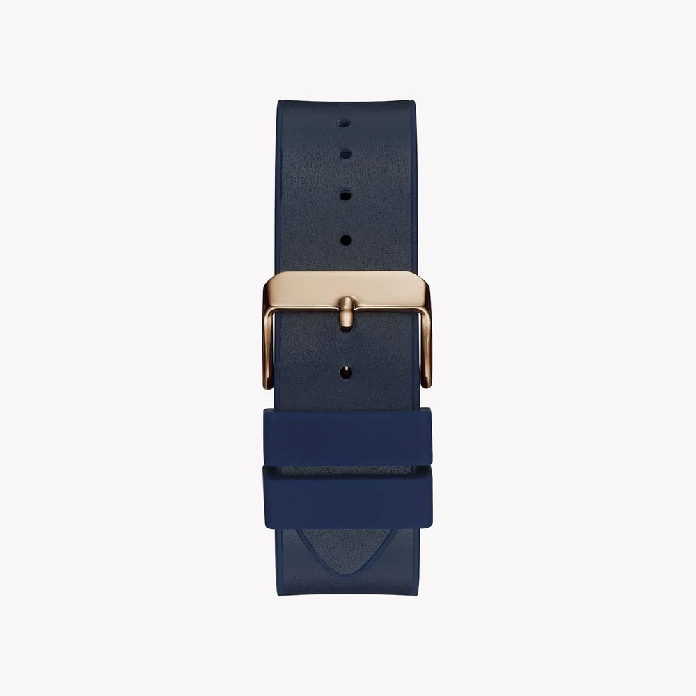 Guess Men's Rose Gold/Dark Blue Watch | Gw0202g4 by i-watch