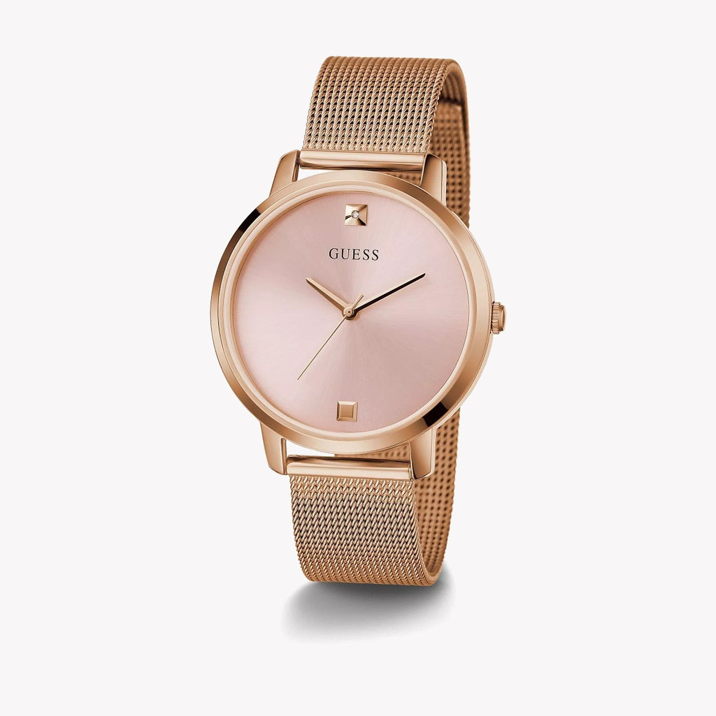 Guess Women's Rose Gold Quartz Watch | Gw0243l3