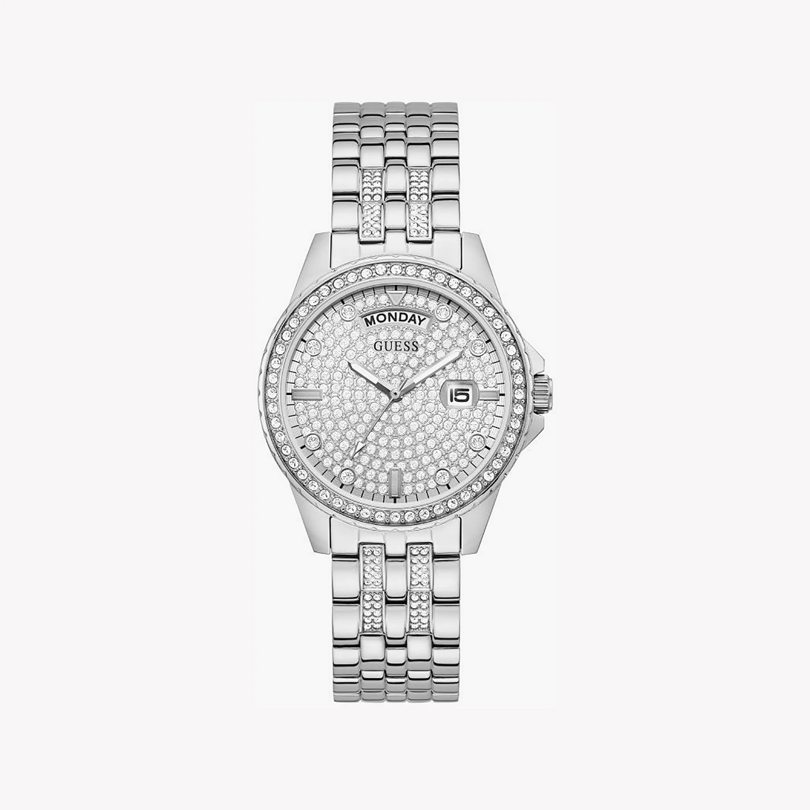 Guess Women's Silver Stainless Steel Watch | Gw0254l1 by i-watch