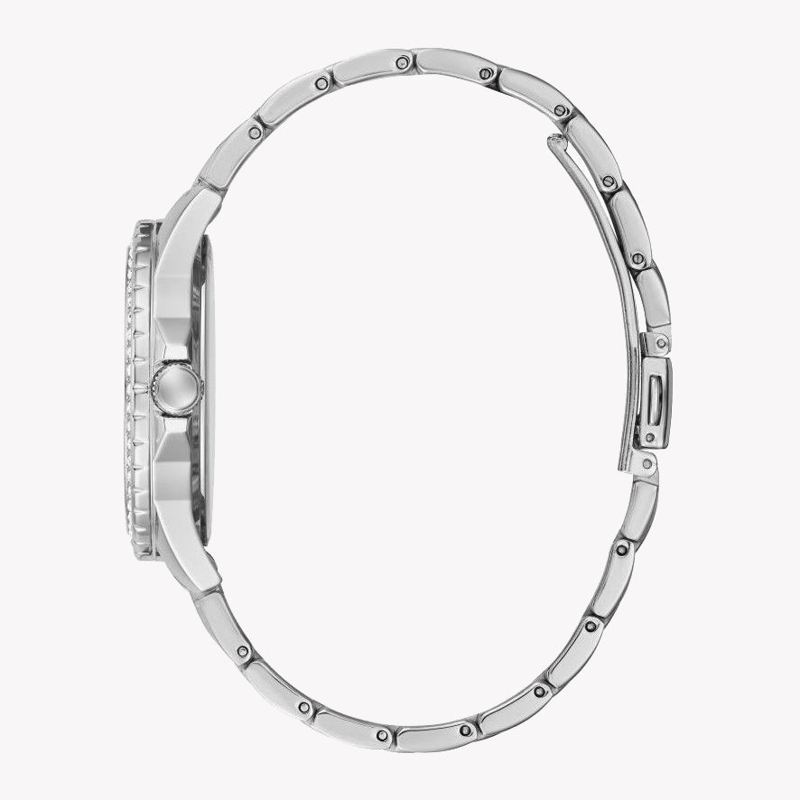 Guess Women's Silver Stainless Steel Watch | Gw0254l1