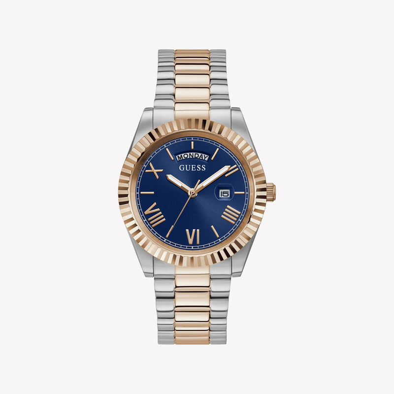 Guess Men's Watch Connoisseur Stainless Steel Bicolour