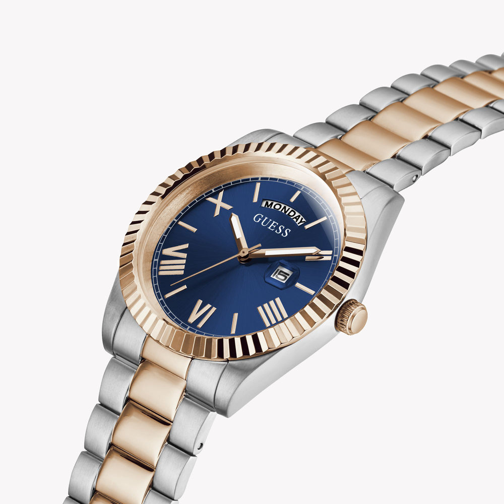 Guess Men's Watch Connoisseur Stainless Steel Bicolour