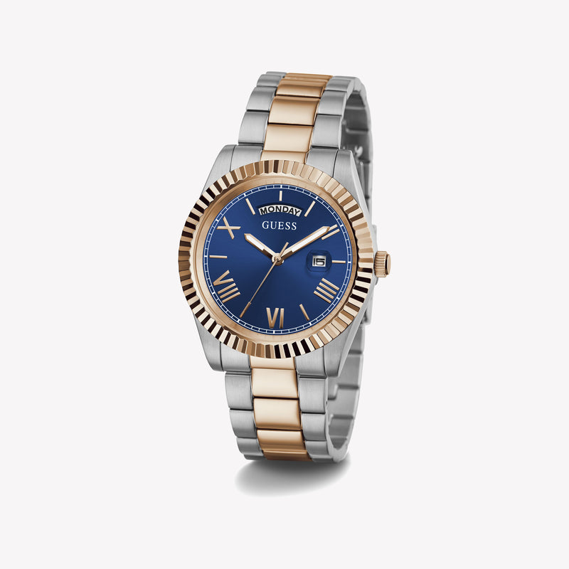 Guess Men's Watch Connoisseur Stainless Steel Bicolour