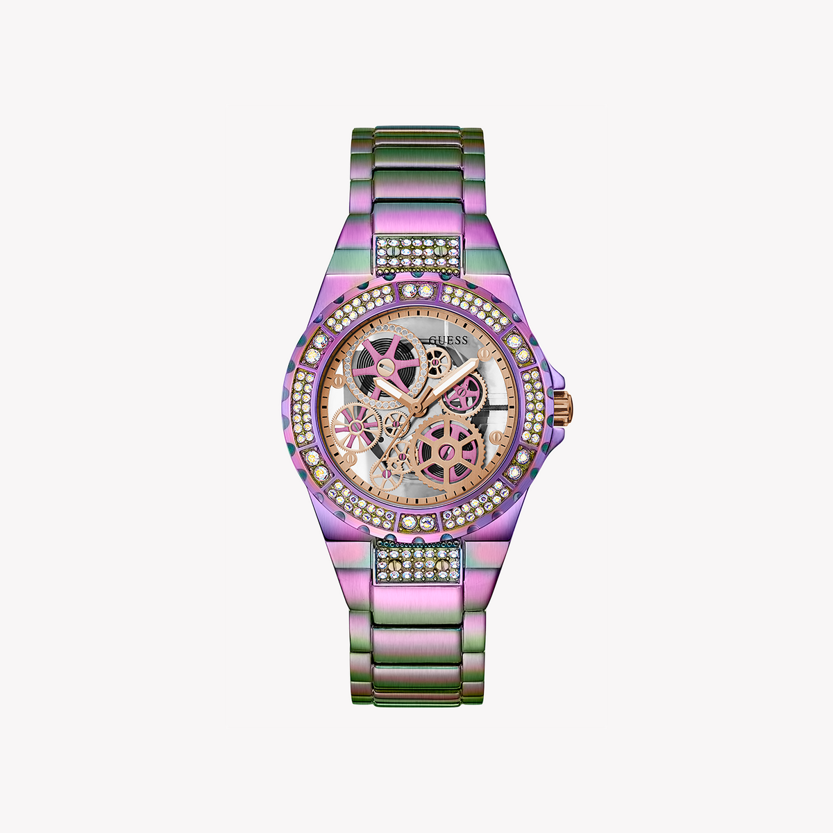 Guess Women's Multicolor Stainless Steel Watch | Gw0302l3