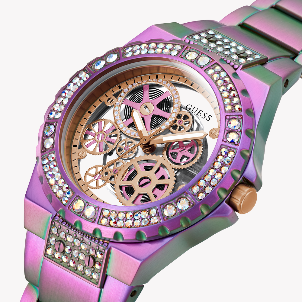 Guess Women's Multicolor Stainless Steel Watch | Gw0302l3