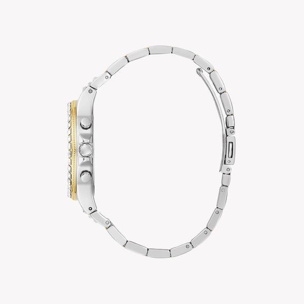 GUESS Women's Silver & Gold Stainless Steel Watch | GW0320L7 by i-watch