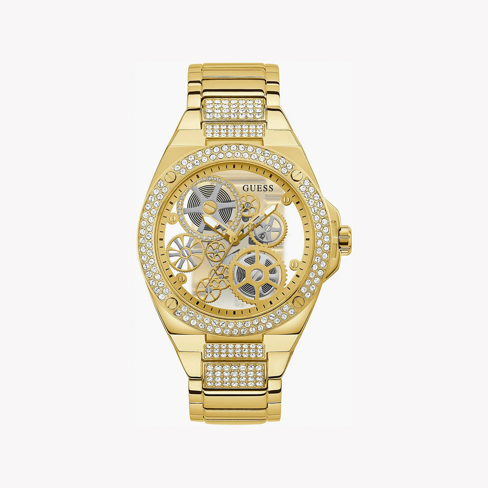 Guess Men's Gold Tone Stainless Steel Watch | Gw0323g2 by i-watch