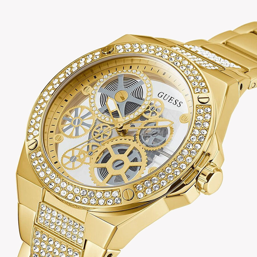 Guess Men's Gold Tone Stainless Steel Watch | Gw0323g2