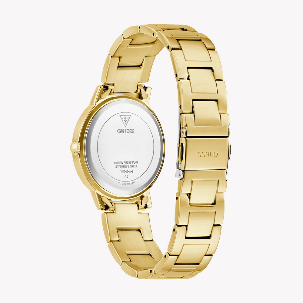 Guess Women's Gold/Blue Watch | Gw0404l4 by i-watch