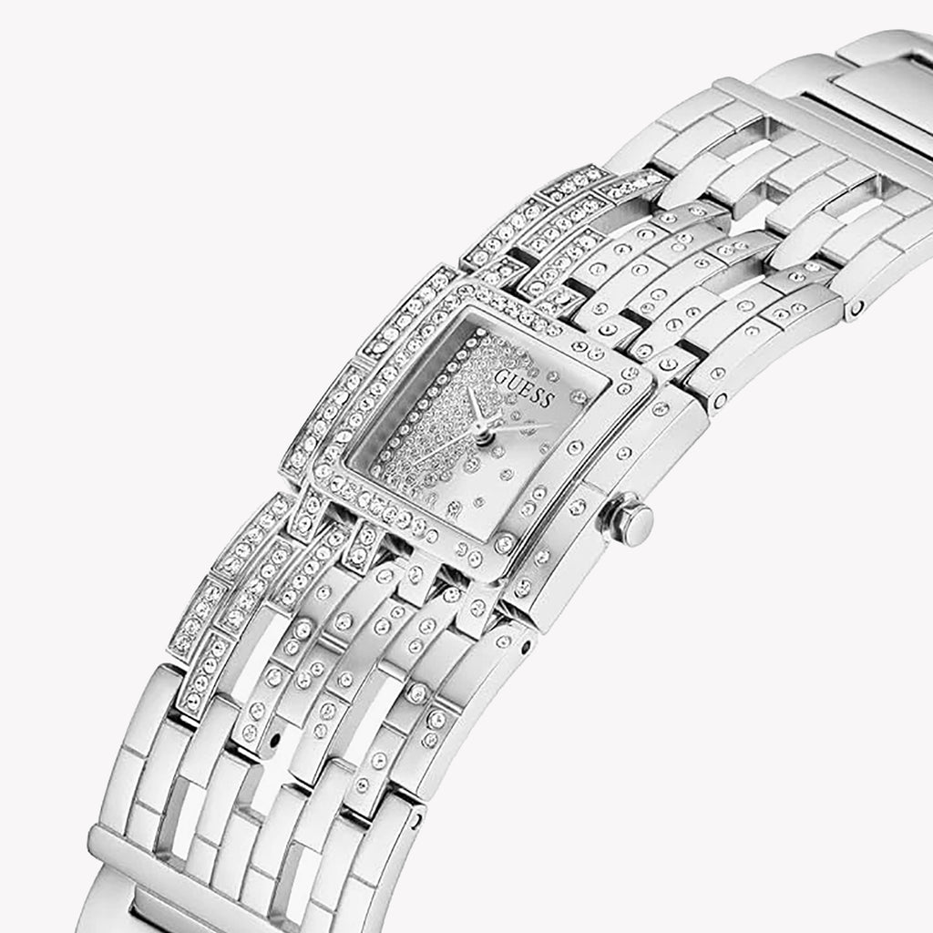 GUESS Women's Stainless Steel Silver Quartz Watch | GW0441L1