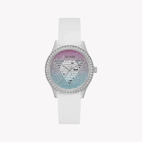 Guess Watches Women's Multicolor Dial, Silver/White | Gw0530l5 by i-watch