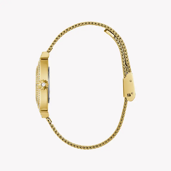 Guess Women's Gold Stainless Steel Watch, Gold Dial | Gw0550l2 by i-watch