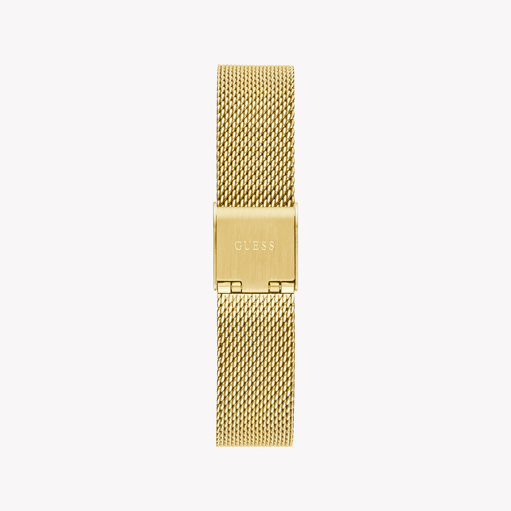 Guess Women's Gold Stainless Steel Watch, Gold Dial | Gw0550l2 by i-watch
