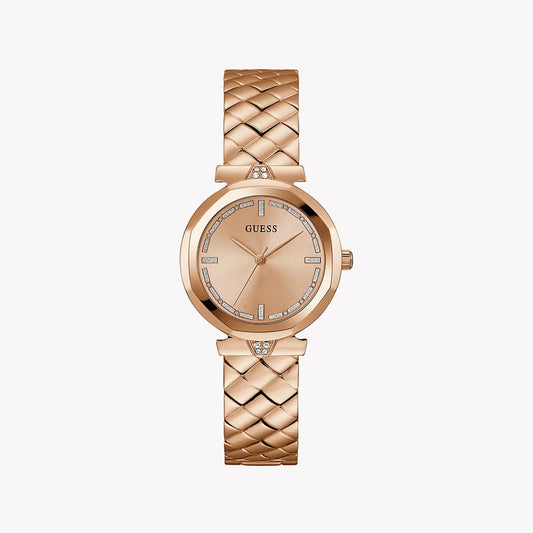 GUESS Women's Rose Gold Watch, Stainless Steel | GW0613L3