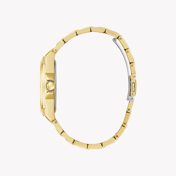GUESS Women's Green Dial Gold Watch, Recycled Steel | GW0685L5 by i-watch