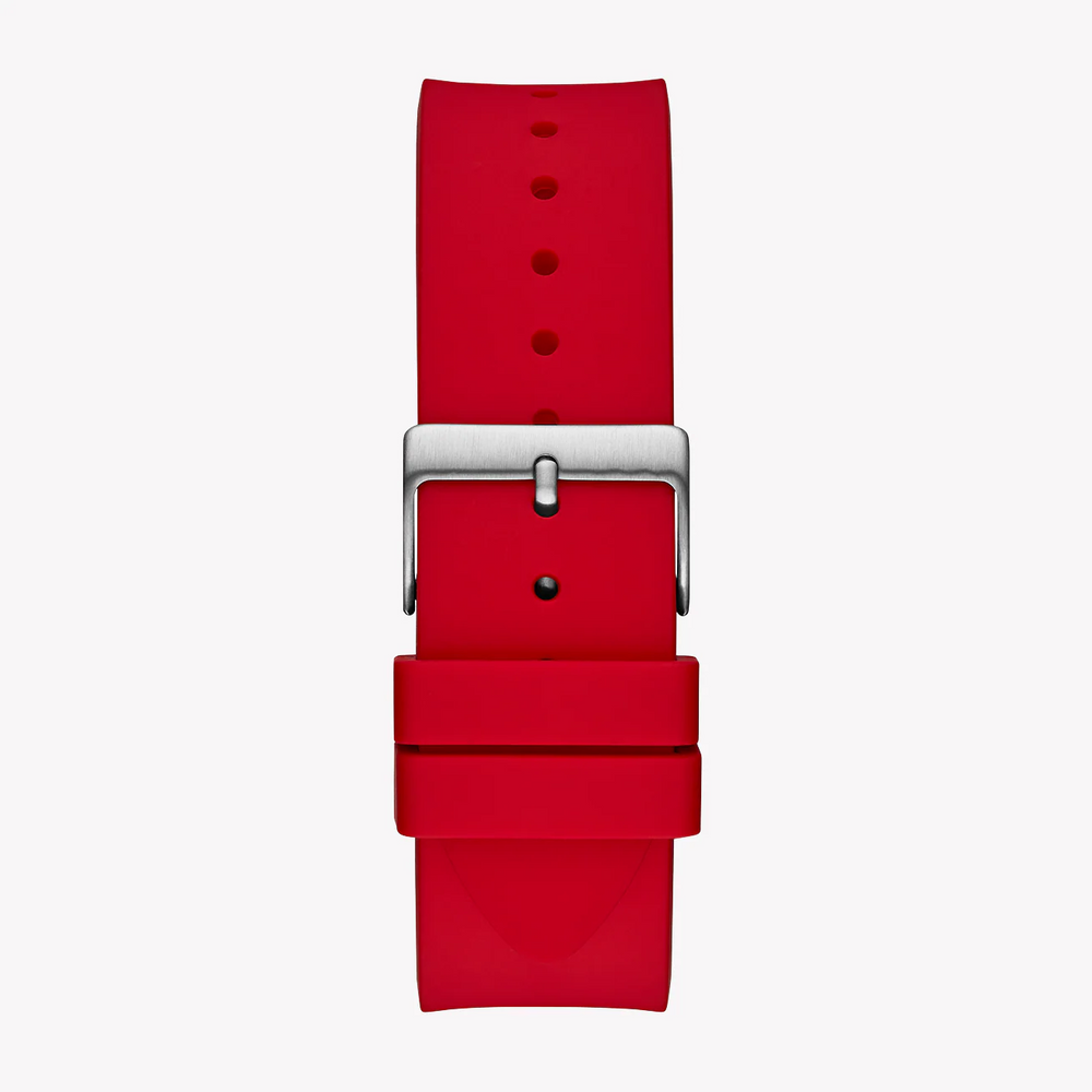 Guess Men's Red Silicone Watch | Gw0780g2 by i-watch
