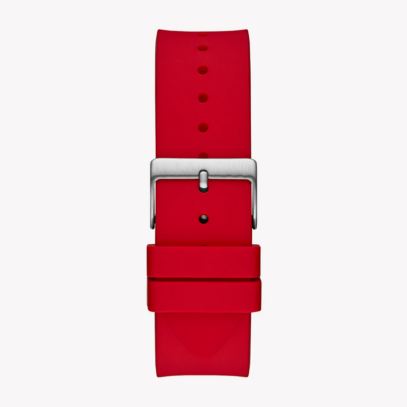 Guess Men's Red Silicone Watch | Gw0780g2 by i-watch