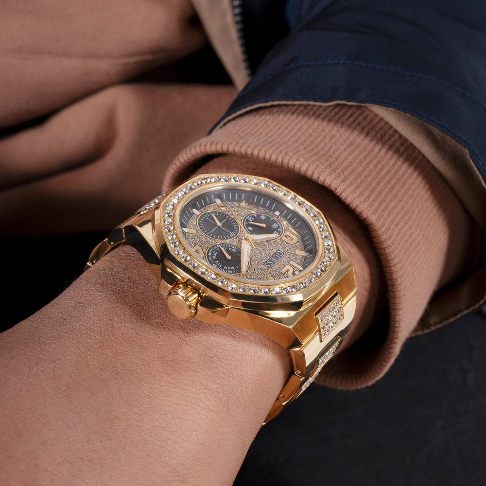 GUESS Men's Watch, Multicolor Dial, Recycled Steel | GW0785G2 by i-watch