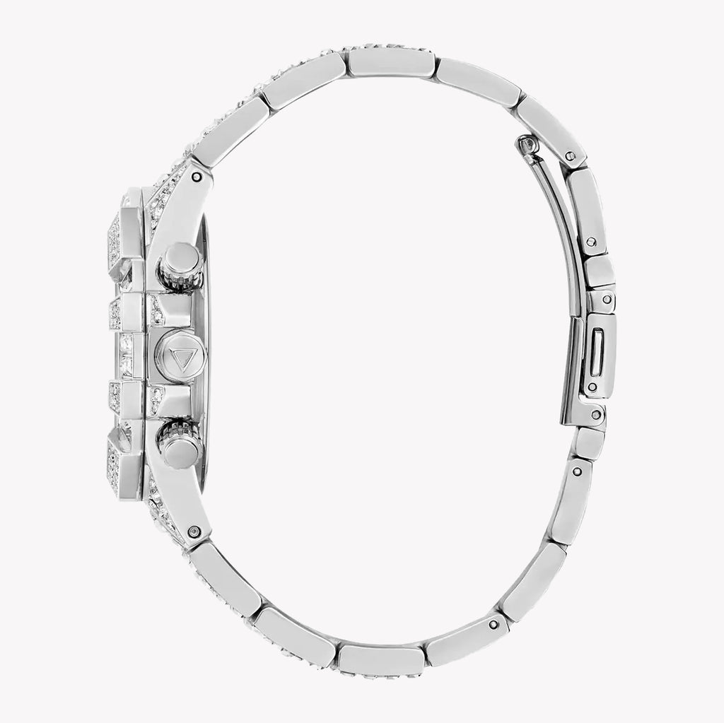 Guess Women's Silver Watch, Stainless Steel | Gw0812l1