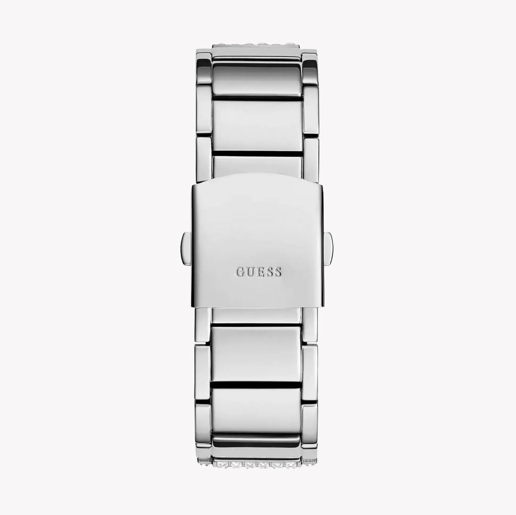 Guess Men's Silver-Tone Watch, Stainless Steel | Gw0816g1