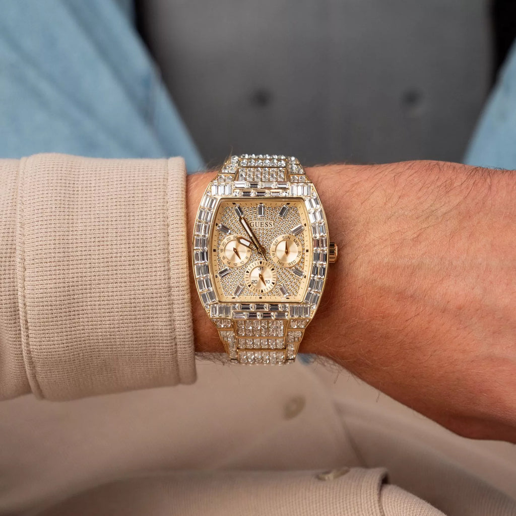 Guess Men's Gold Stainless Steel Watch | Gw0816g2