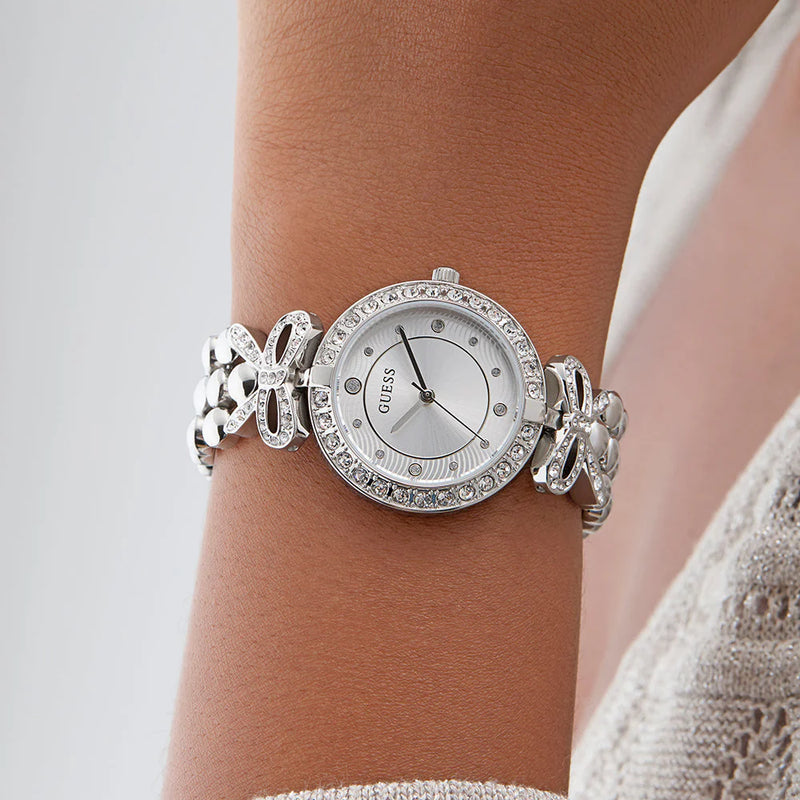Guess Women's Silver Stainless Steel Watch | Gw0838l1 by i-watch