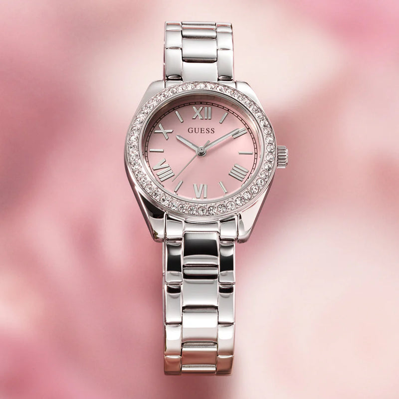 Guess Women's Silver Stainless Steel Watch | Gw0841l4 by i-watch