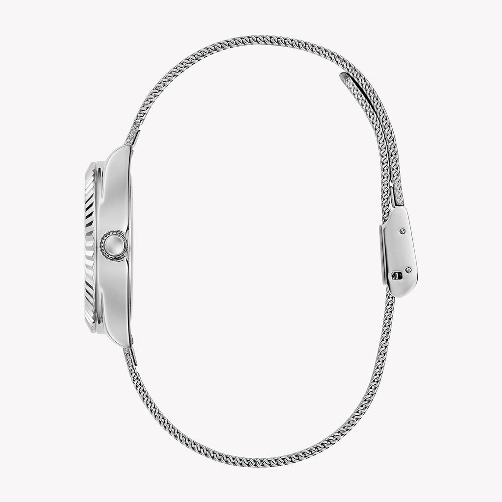 Guess Women's Silver Mesh Watch | Model Gw0842l1