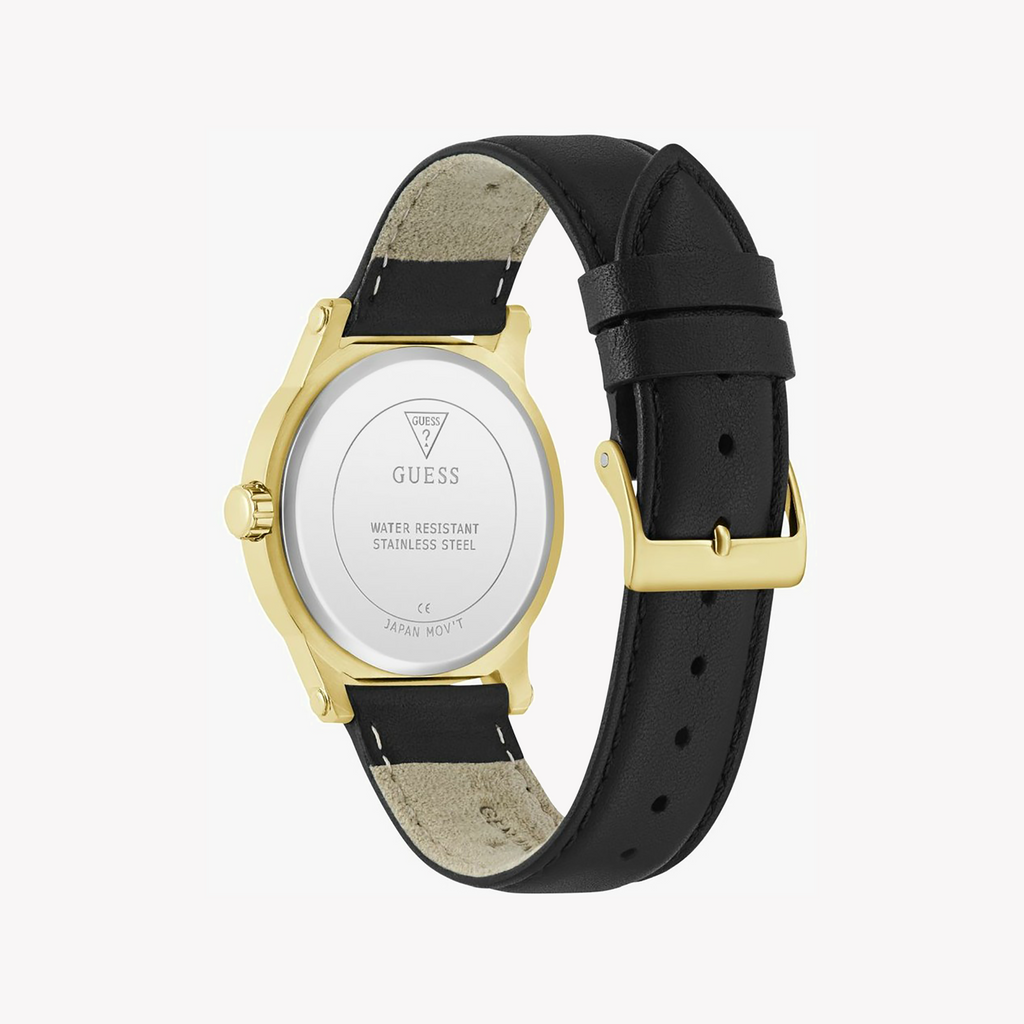 Guess Women's Gold/Green, Leather/Black | Gw0860l6