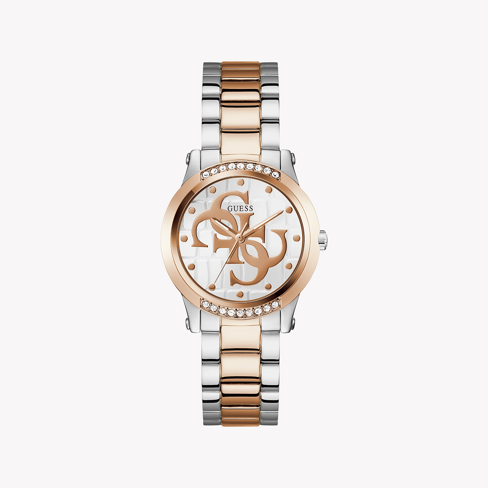 Guess Women's Stainless Steel, Silver/Rose Gold | Gw0861l5 by i-watch
